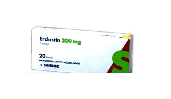 دواء erdostin لماذا يستخدم